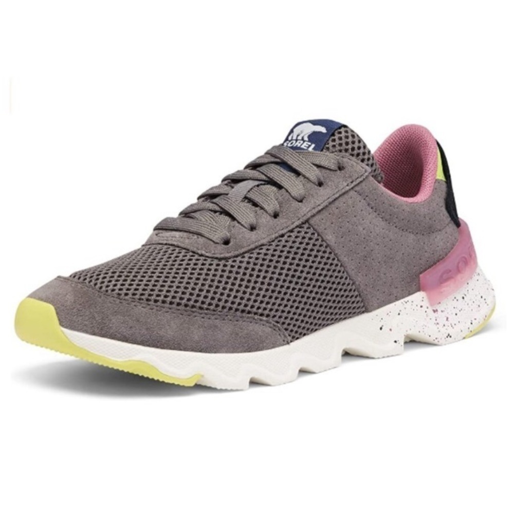 Sorel Kinetic Lite Lace Up Perforated Colorblock Splash Comfy Sneakers